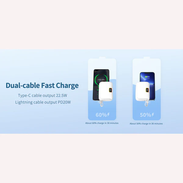 Recci Genius Fast Charging Power Bank 10000mAh