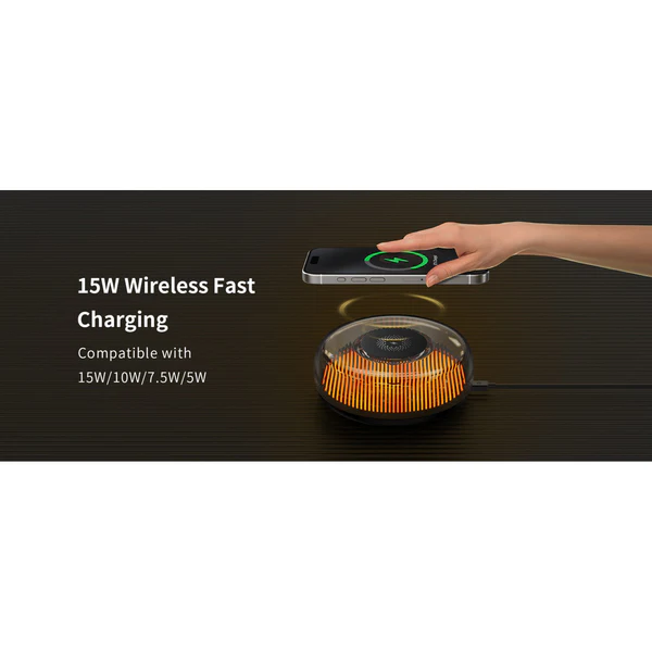 Recci Mars Series Wireless Charger Atmosphere Lamp 15W