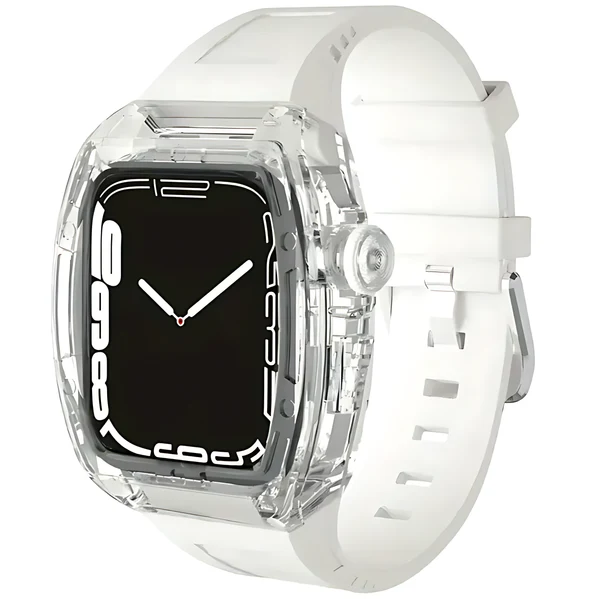 Luxury Modification Kit & Transparent Case for Apple Watch