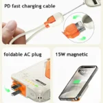 VEAN 22.5W Built-In Cable 10000mAh Multi-Functional Power Bank