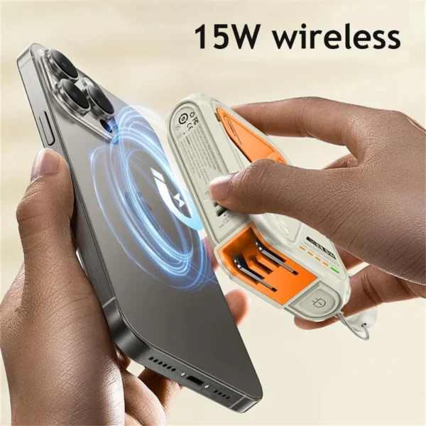 VEAN 22.5W Built-In Cable 10000mAh Multi-Functional Power Bank
