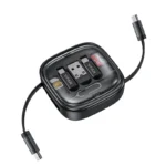VFAN X21 Fast Charging Cable with Storage Case 8 in 1