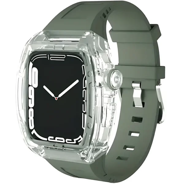 Luxury Modification Kit & Transparent Case for Apple Watch