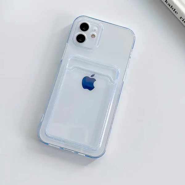 Card Holder Clear Phone Case