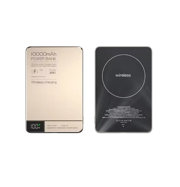 Power Bank Magnetic Wireless 10000mAh PD20W Fast Charging External Battery