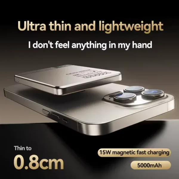 Power Bank Magnetic Wireless 10000mAh PD20W Fast Charging External Battery