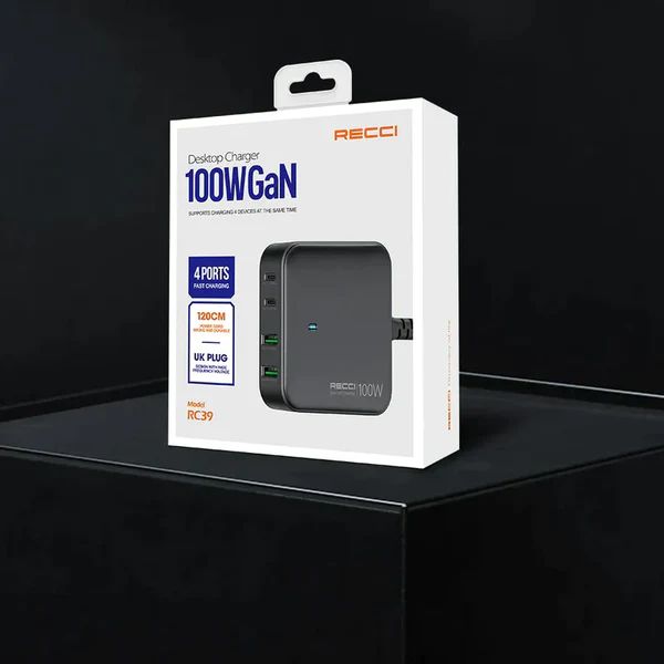 Recci GAN 100W Desktop Charger