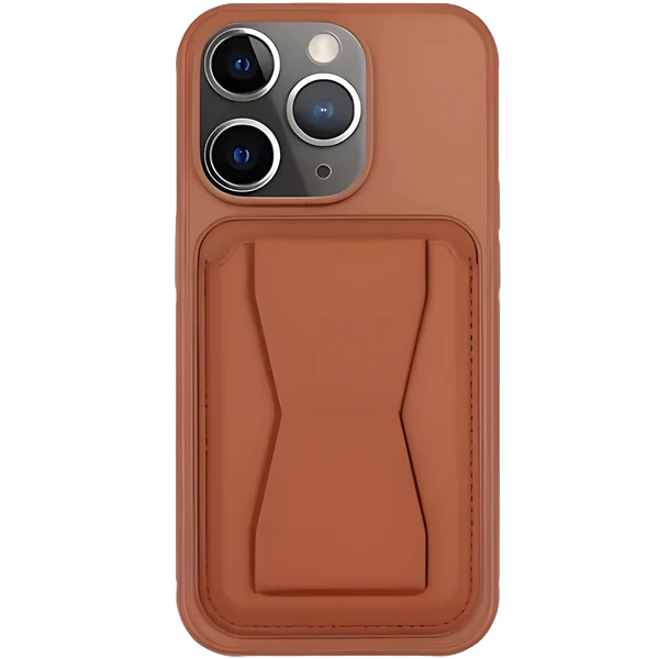 HBD Leather Case With Card Holder & Stand