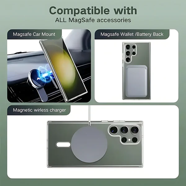 Magnetic Clear MagSafe Case