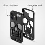 Luxury Plating Skull Phone Case