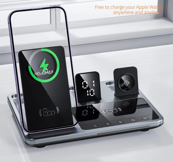 3×1 DeskTop Wireless Charger