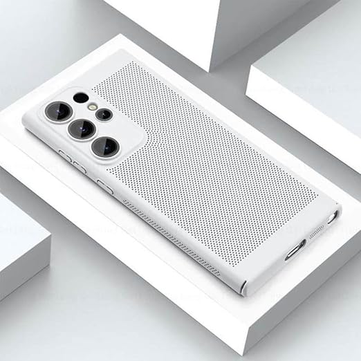 Breathable Slim Hard Back Cover with Camera Lens Protection