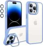 Transparent colourful frameless case with camera lens protection