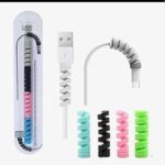 Protect Silicone spiral cord for cable
