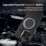 Leather Magnetic Phone Case with Rotating Holder