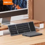 Recci Triple Folding Touch Bluetooth Keyboard