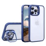 Transparent colourful frameless case with camera lens protection