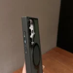 Clear Magnetic Case With Ring Stand for Samsung