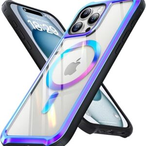 Iridescent Aluminum Frame MagSafe Case