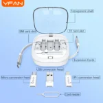 VFAN X21 Fast Charging Cable with Storage Case 8 in 1