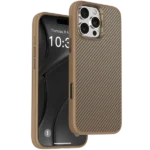 Smooth & Sleek Finish Soft Carbon Textured Case