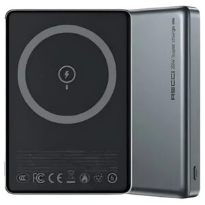 Recci Armor Wireless Magnetic Power Bank 5000mAh