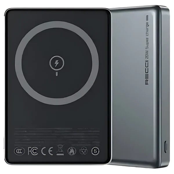 Recci Armor Wireless Magnetic Power Bank 5000mAh