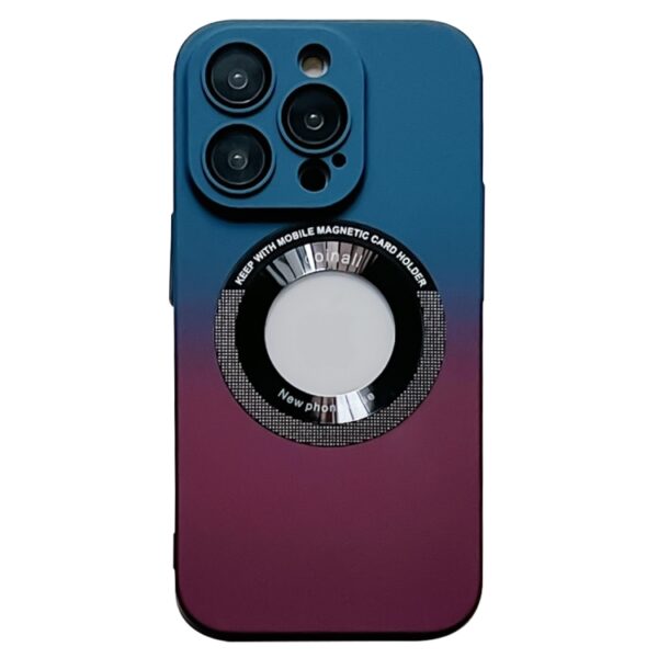 Magnetic Gradient Color Matte Case
