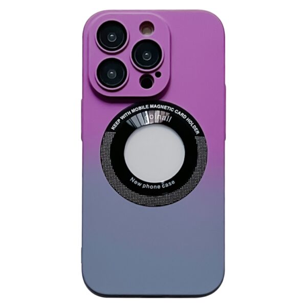 Magnetic Gradient Color Matte Case
