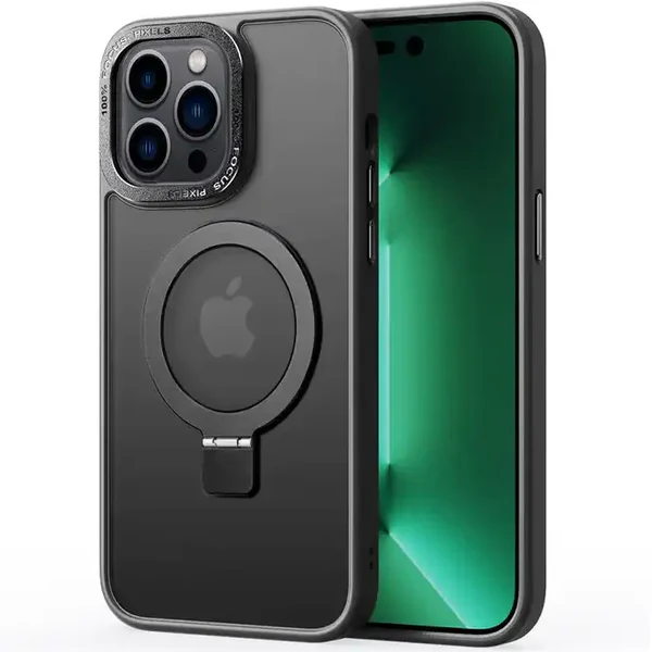 Clear Magnetic Case With Stand