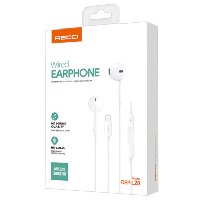 Recci HD Sound Wired Earphone
