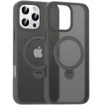 NJOYNY Magnetic Adjustable KickStand Ring Case