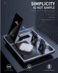 3×1 DeskTop Wireless Charger