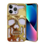 Luxury Plating Skull Phone Case