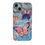 3D Butterfly case with lens glitter