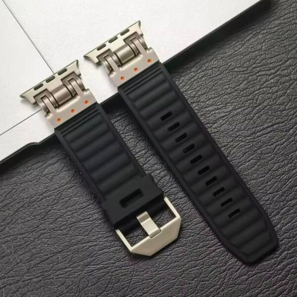 Mecha Two Claw Silicone Band for Apple Watch