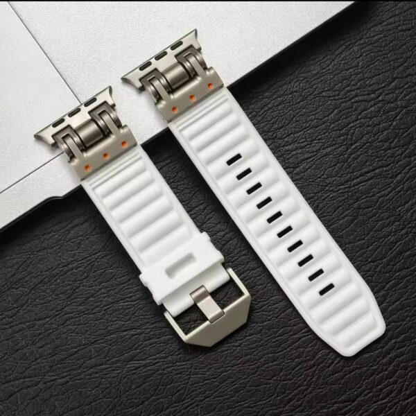 Mecha Two Claw Silicone Band for Apple Watch