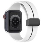 Soft Sport Silicone Magnetic Buckle Band For Apple Watch