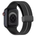 Soft Sport Silicone Magnetic Buckle Band For Apple Watch