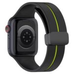 Soft Sport Silicone Magnetic Buckle Band For Apple Watch