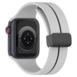 Soft Sport Silicone Magnetic Buckle Band For Apple Watch