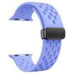 Magnetic silicone bands breathable hole compatible watch