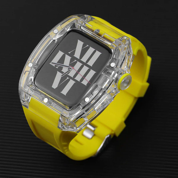 Luxury Modification Kit & Transparent Case for Apple Watch