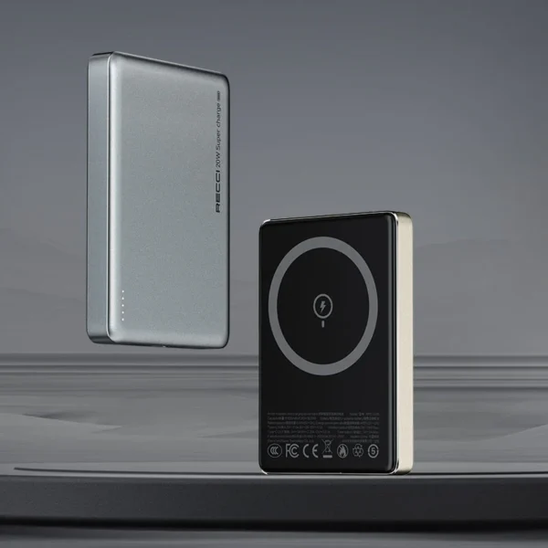 Recci Armor Wireless Magnetic Power Bank 10000mAh