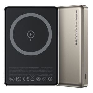Recci Armor 5000mAh Wireless Power Bank RPB-W20