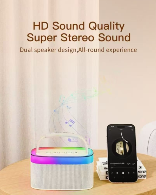 Recci Phantom Wireless Bluetooth Speaker HIFI RGB Atmosphere Light 16W