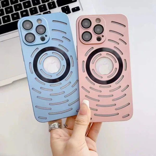 Breathable Heat Dissipation Mesh Shell MagSafe Case