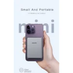 Maxco Mini Energy Block Magnetic Wireless Charger Power Bank 5000mA