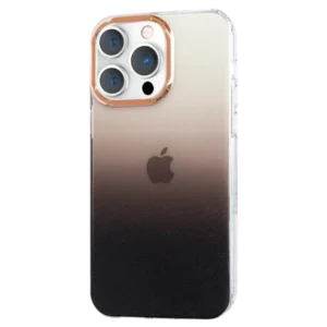 Shining Powder Gradient Glittery Clear Case