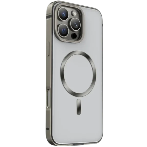 Aluminum Alloy Metal Bezel Magsafe Case